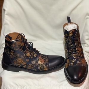 Size 10 Men TAFT The Jack Boot In Eden Noir